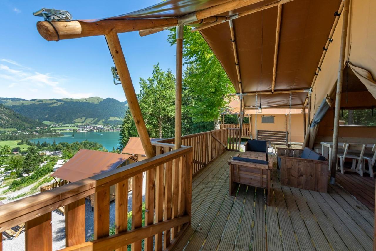 Ferienpark Terrassencamping Sued-See Walchsee Dış mekan fotoğraf