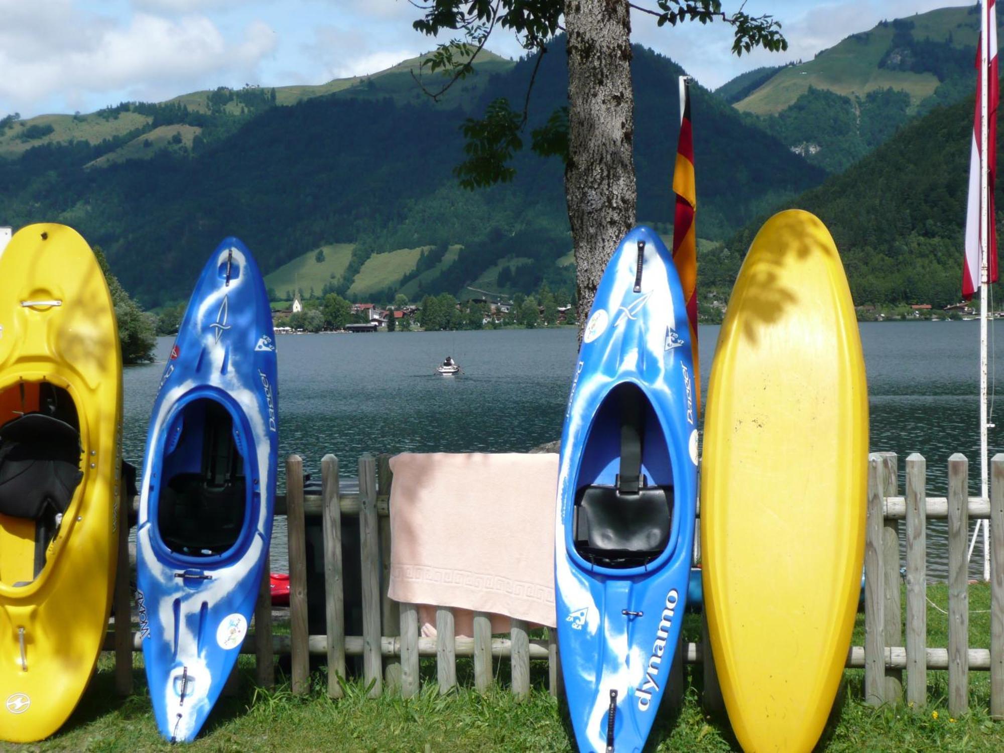 Ferienpark Terrassencamping Sued-See Walchsee Dış mekan fotoğraf