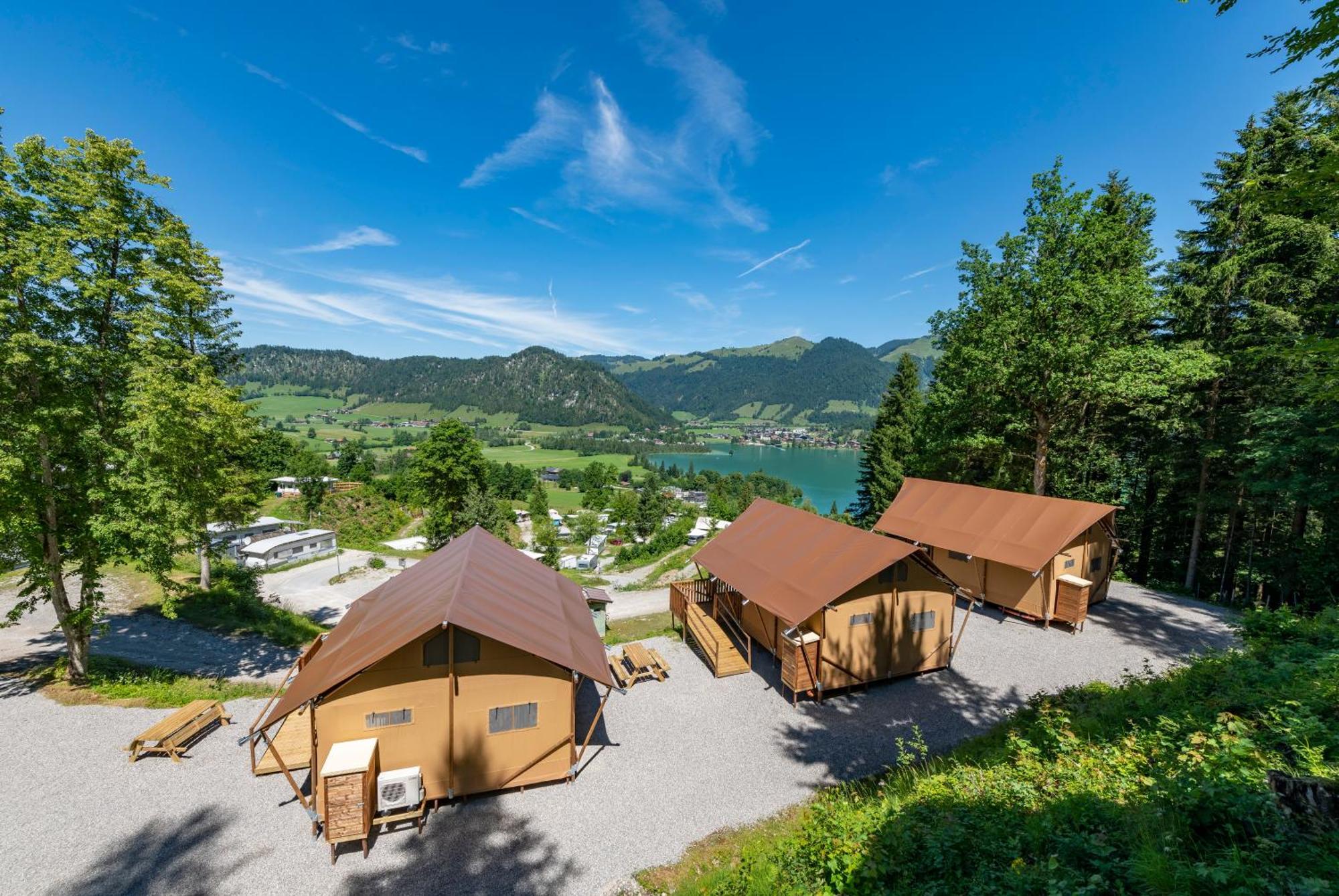 Ferienpark Terrassencamping Sued-See Walchsee Oda fotoğraf
